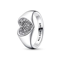 Anello Pandora Donna in Argento Zirconia 192491C01-44 - 192491C01-54